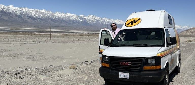 Me on my way to Death Valley (April 2023)